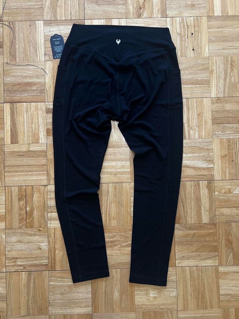 New Namarie Sylvendel Hemp Signature Leggings Sz XL Black Luxury Athliesure NWT - Picture 6 of 8